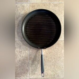 Anolon Advanced moonstone Anodized Non Stick 12" Grill Pan